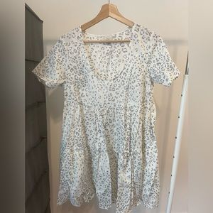 A New Day White Tiered Dress